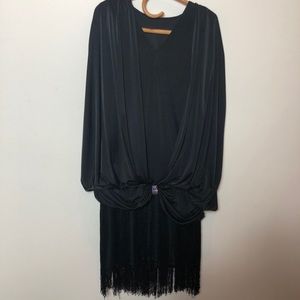 Black Flapper Dress